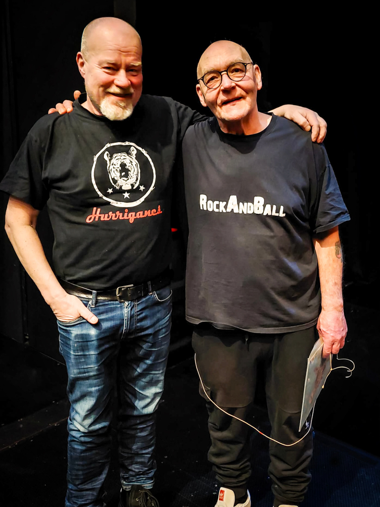 Jasu Korhonen ja Atik Ismail